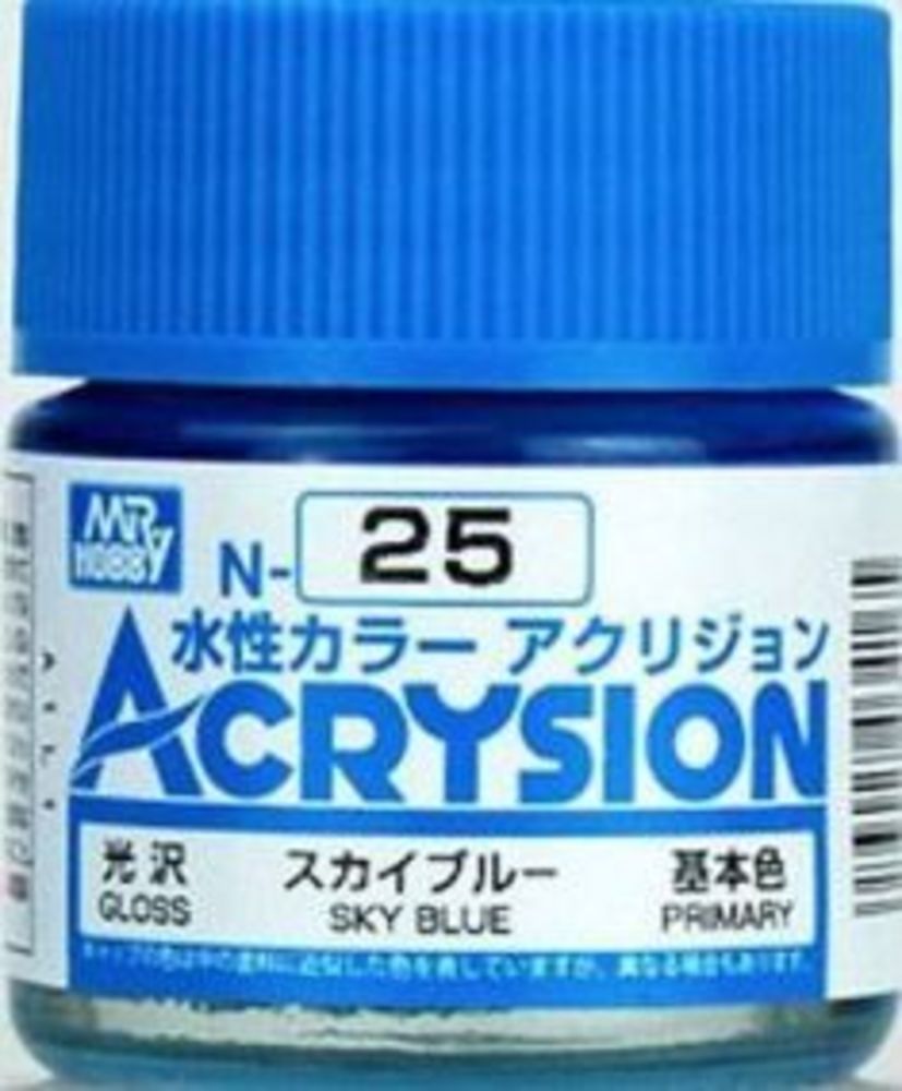 Mr Hobby -Gunze Acrysion (10 ml) Sky Blue