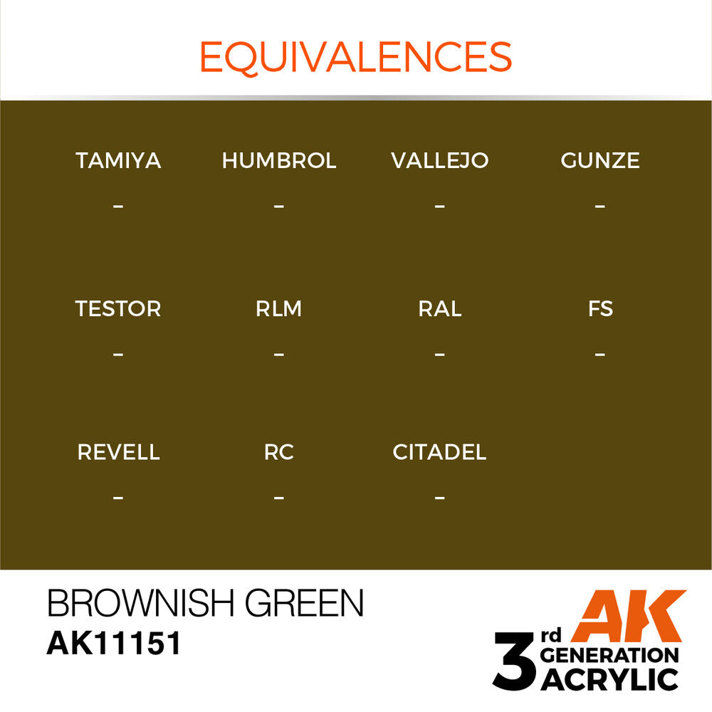 Brownish Green 17ml