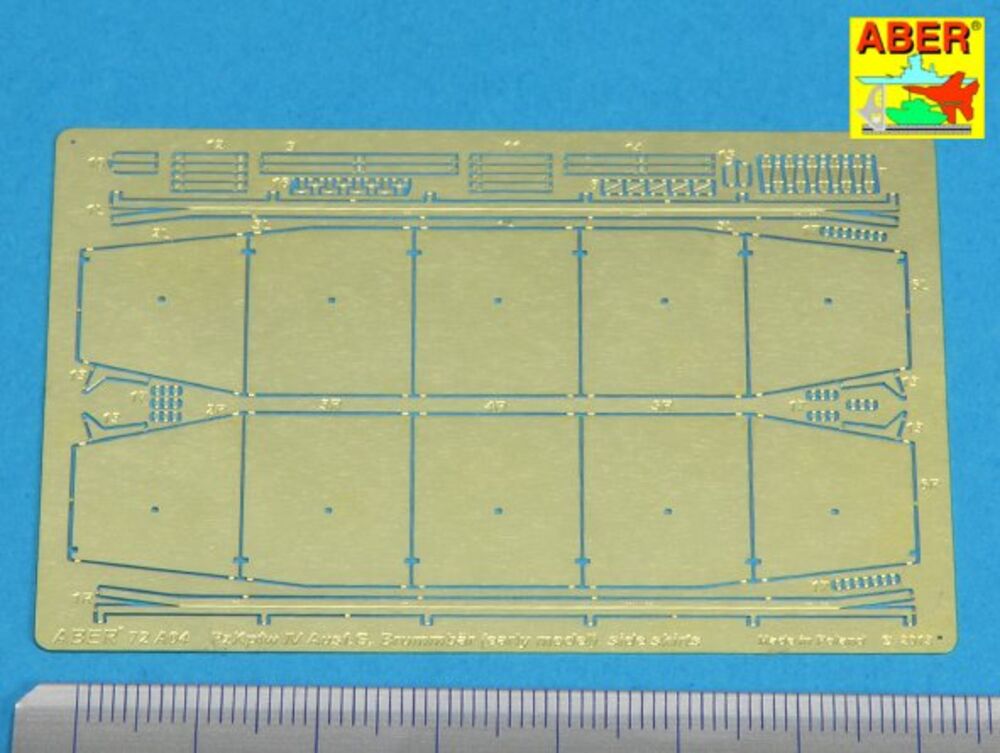 Side skirts for PzKpfw IVG