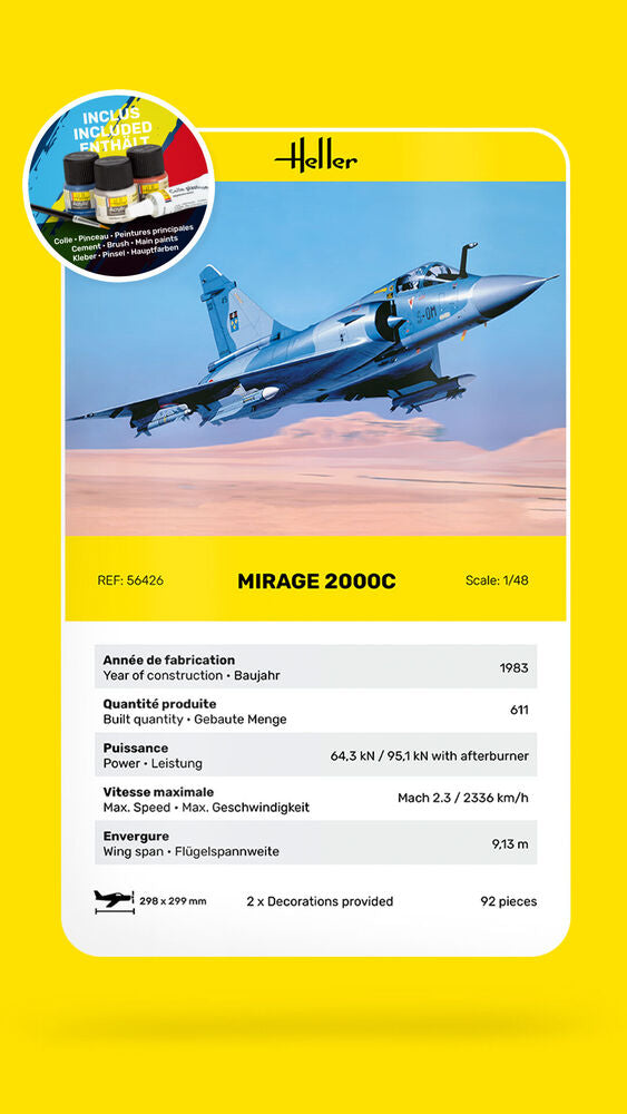 STARTER KIT Mirage 2000 C