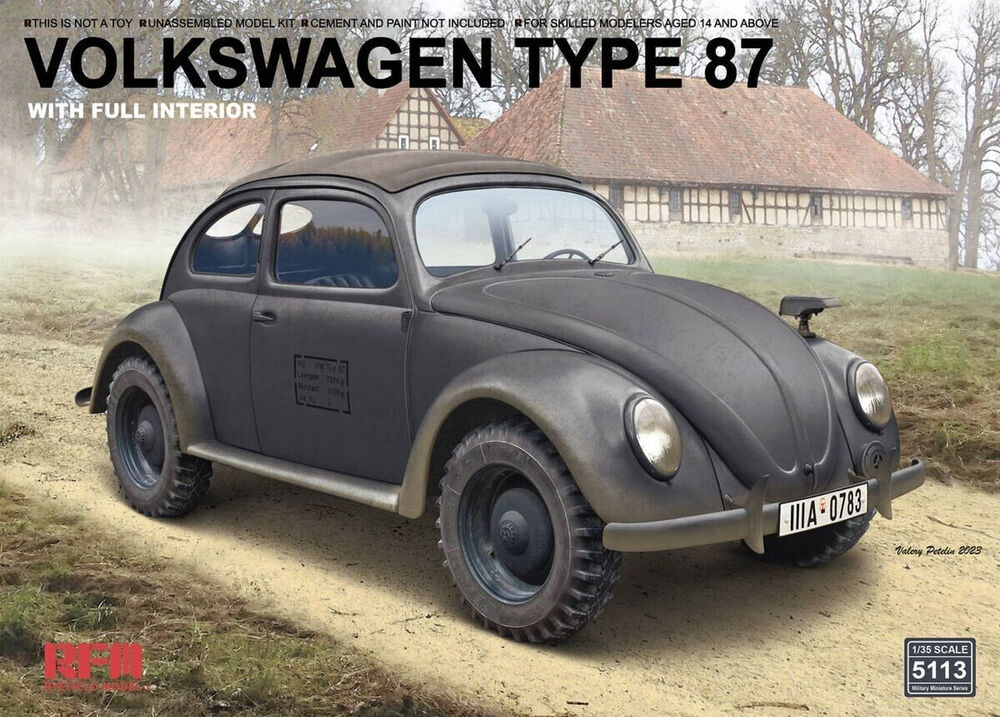 Volkswagen Type 87 with Full Interior