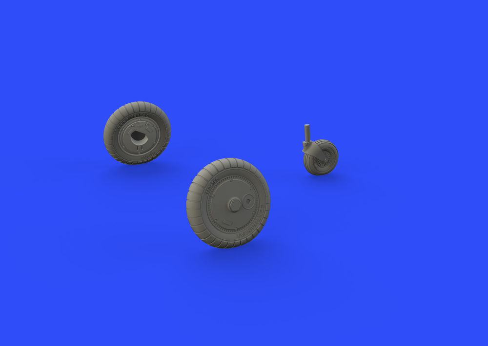 Bf 109G-6 wheels for Tamiya