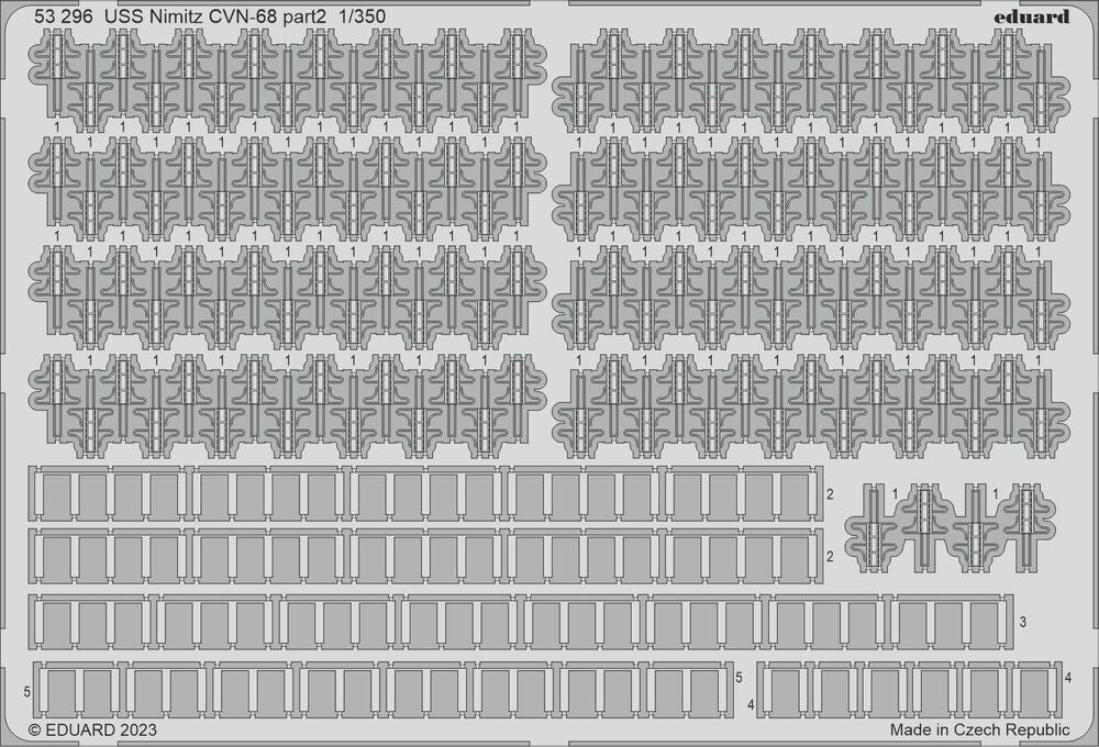 USS Nimitz CVN-68 part 2 1/350 TRUMPETER