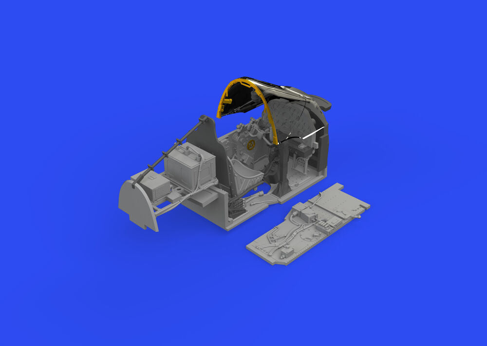 P-38J cockpit PRINT for TAMIYA