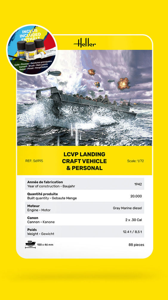 STARTER KIT LCVP Landing Craft Vehicle & Personnel