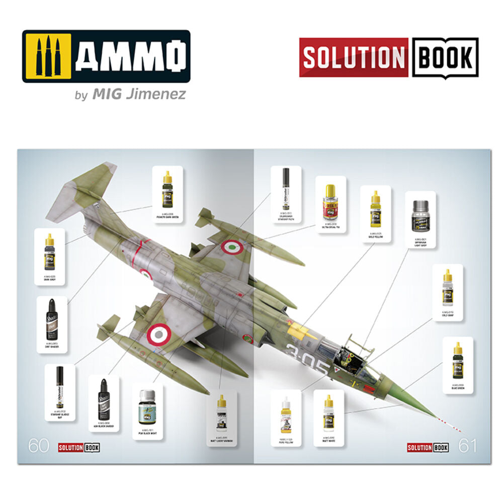 SOLUTION BOOK 15 - How to Paint Italian NATO Aircrafts (Multilingual)