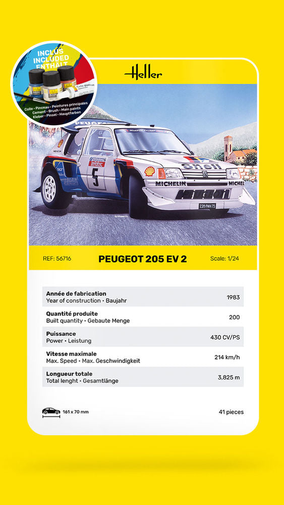 STARTER KIT Peugeot 205 EV 2