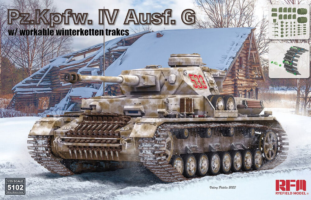 Pz.Kpfw. IV Ausf. G w/Workable Winterketten Tracks