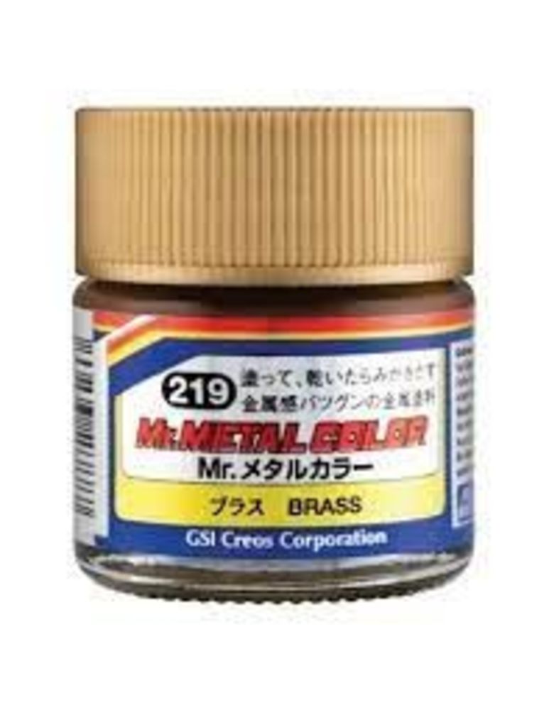 Mr Hobby -Gunze Mr. Metal Colors (10 ml) Brass