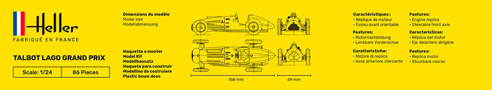 STARTER KIT Talbot Lago Grand Prix