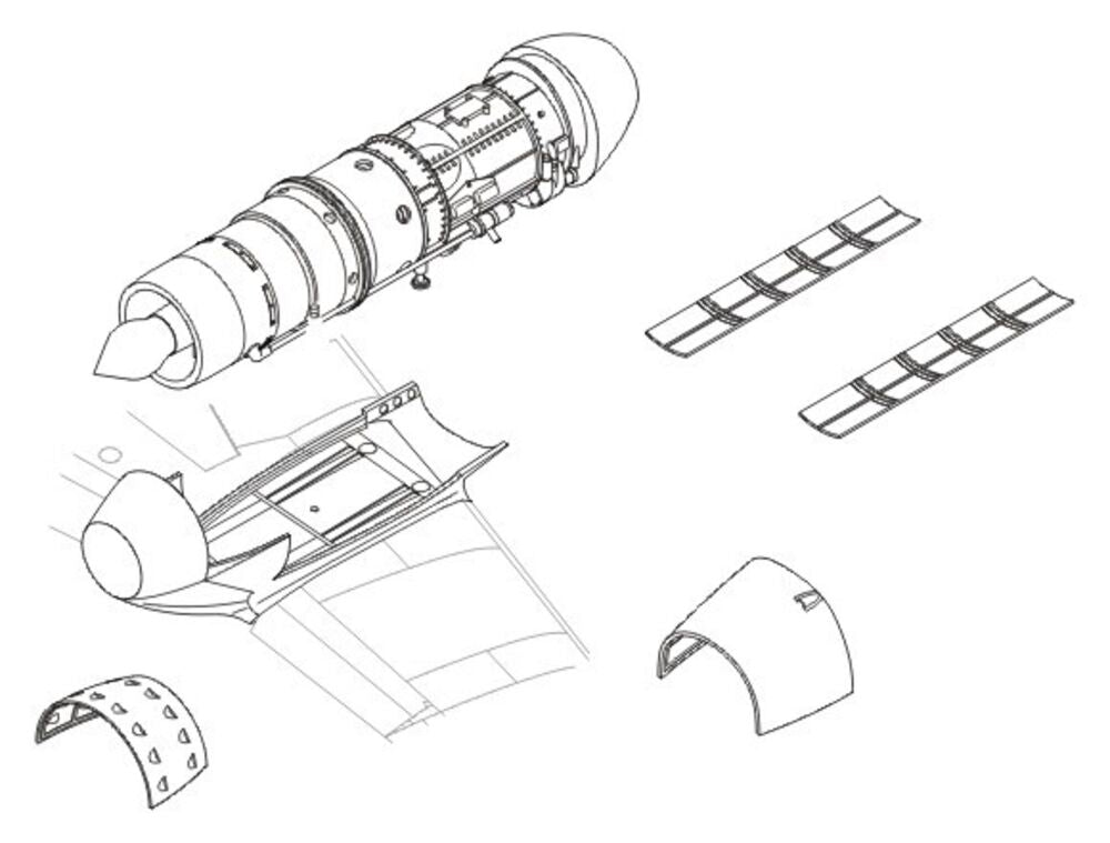 Me 262 A Motor Set