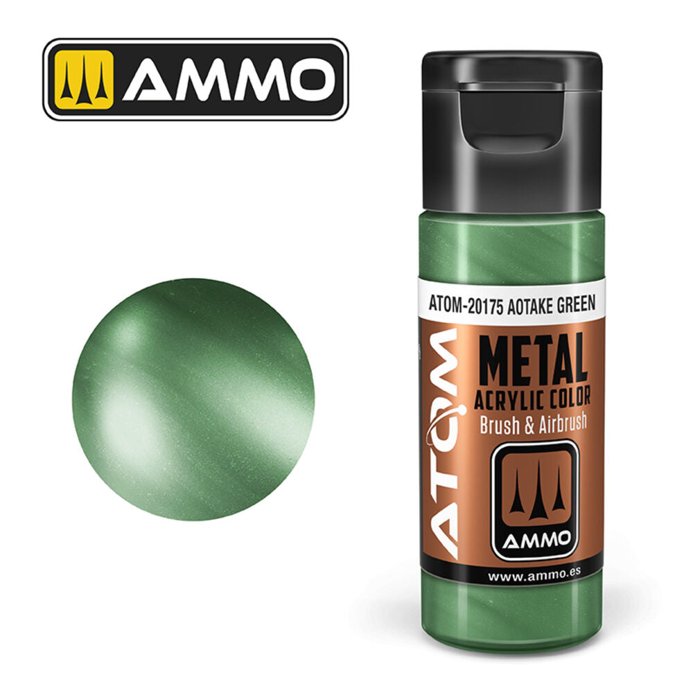 ATOM METALLIC Aotake Green