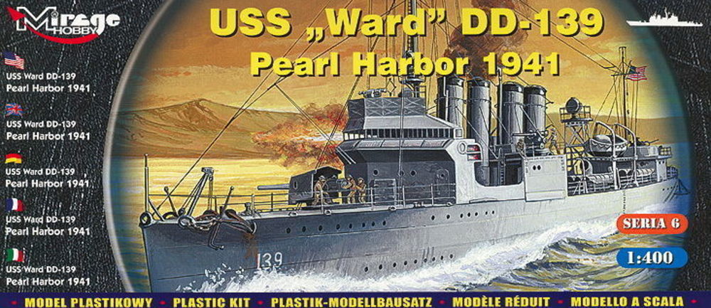 USS Ward DD-139 'Pearl Harbor 1941'