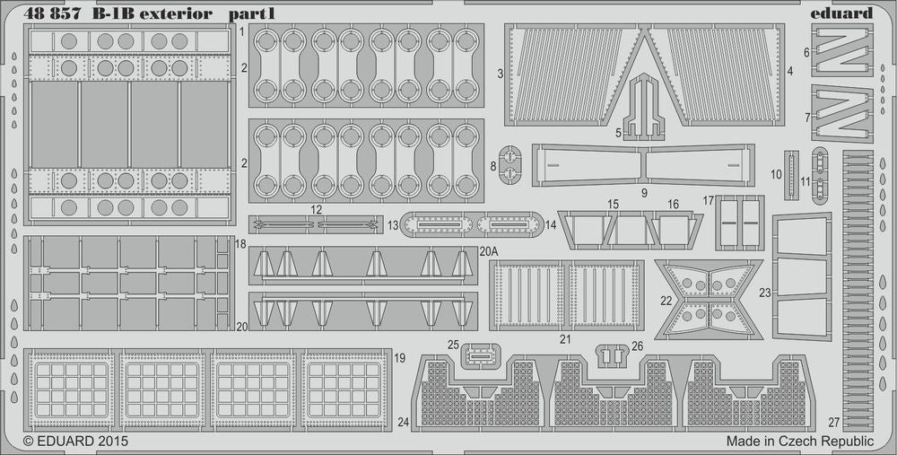 B-1B exterior for Revell