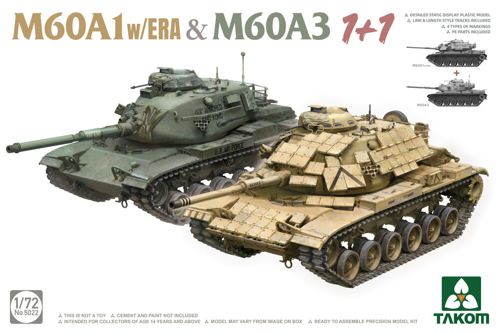 M60A1 w/ERA & M60A3 1+1