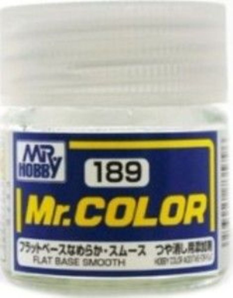 Mr Hobby -Gunze Mr. Color (10 ml) Flat Base Smooth