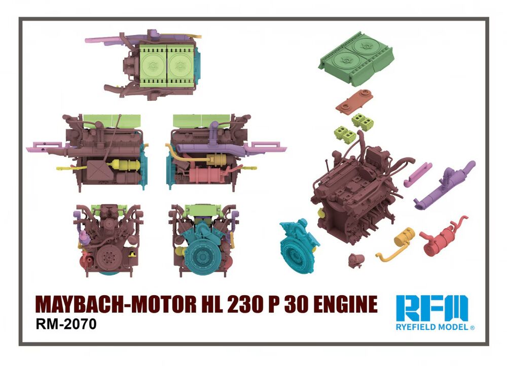 Maybach-Motor HL 230 P 30 Engine