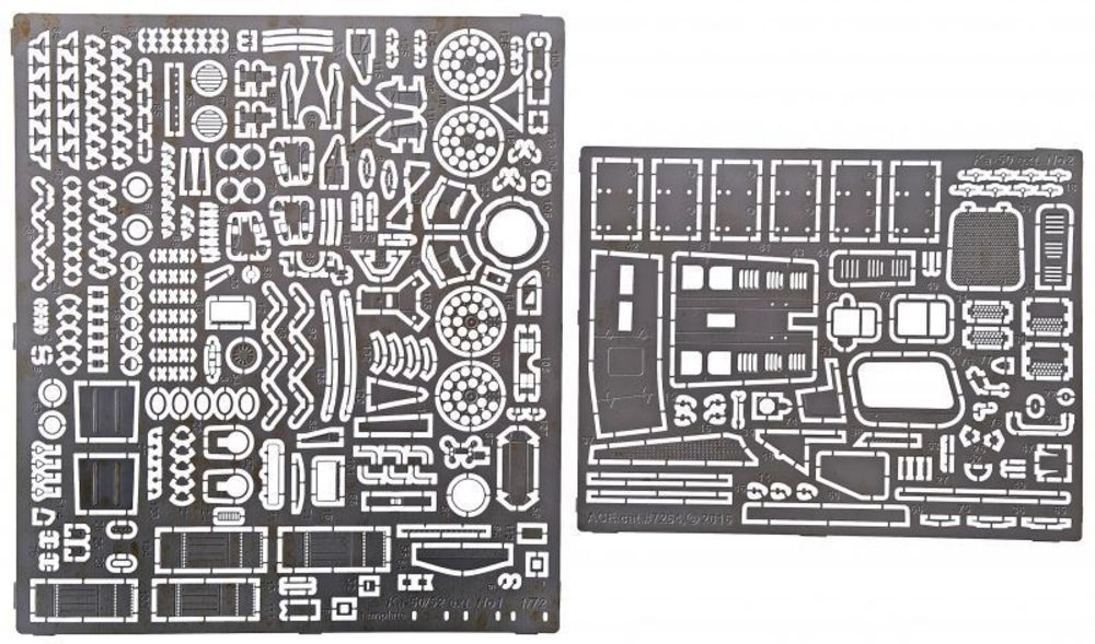 Ka-50 exterior Photo-etched set