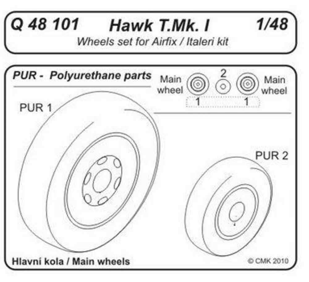 Hawk T.Mk.I Wheels