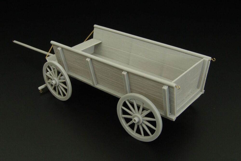 Farm horse drawn wagon