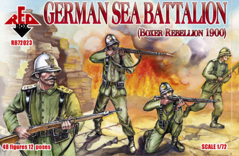 German sea battalion, Boxer Rebellion