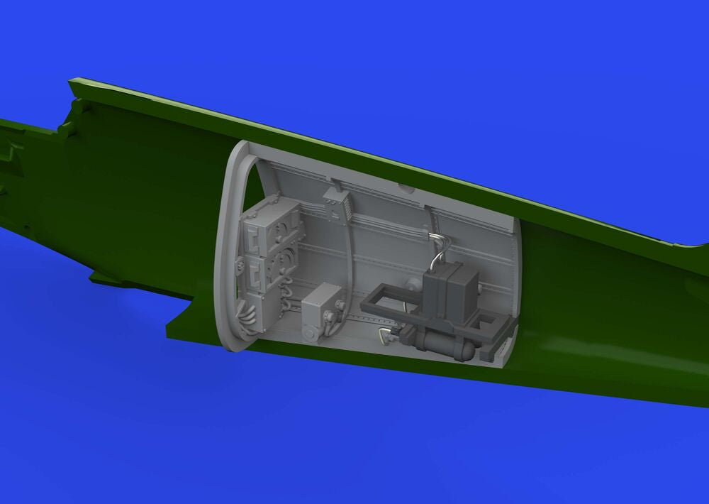 Bf 109F radio compartment PRINT 1/72 EDUARD