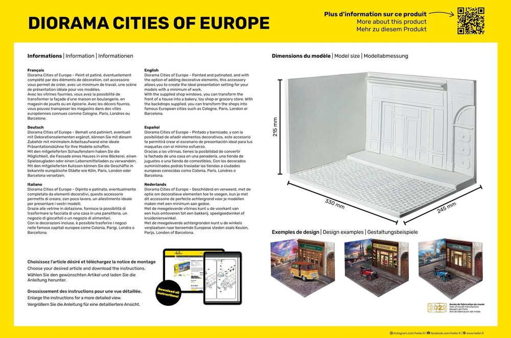 Diorama Cities of Europe