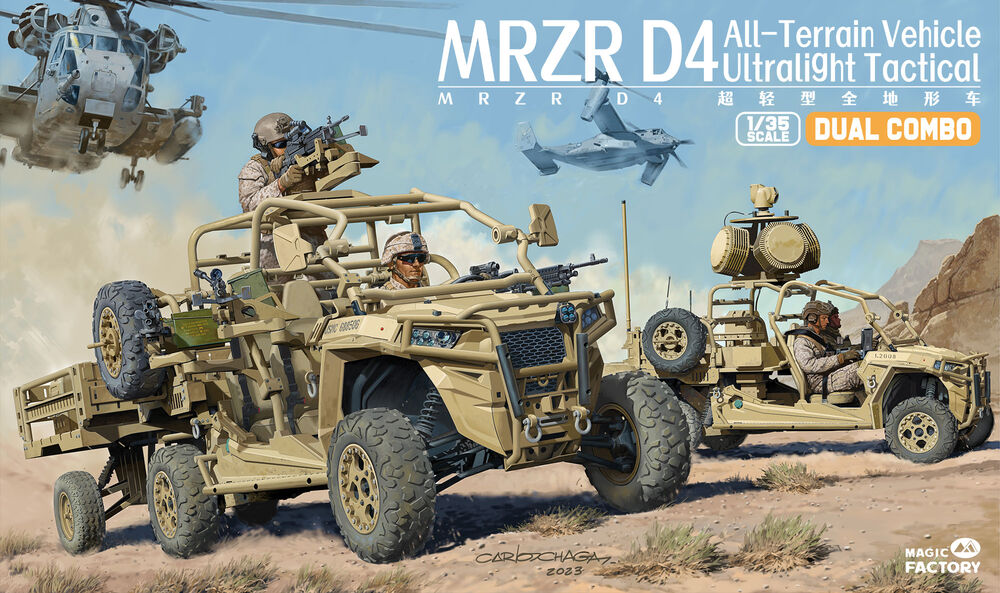 1/35 MRZR D4 Ultralight Tactical All-Terrain Vehicle