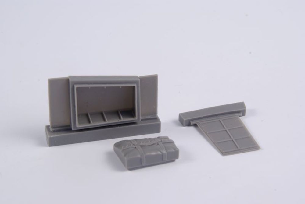 Beaufighter Mk.IF Dinghy Box and Access Panel for Revell