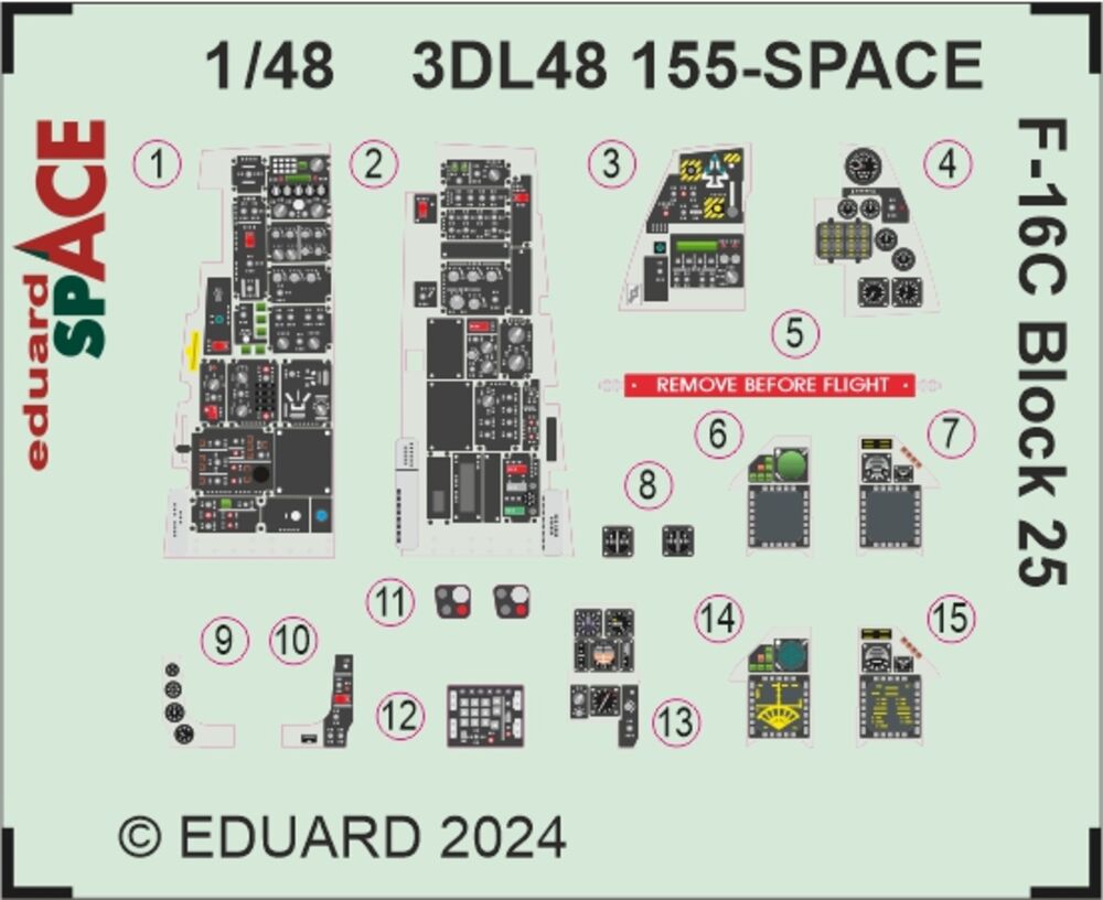 F-16C Block 25 SPACE 1/48