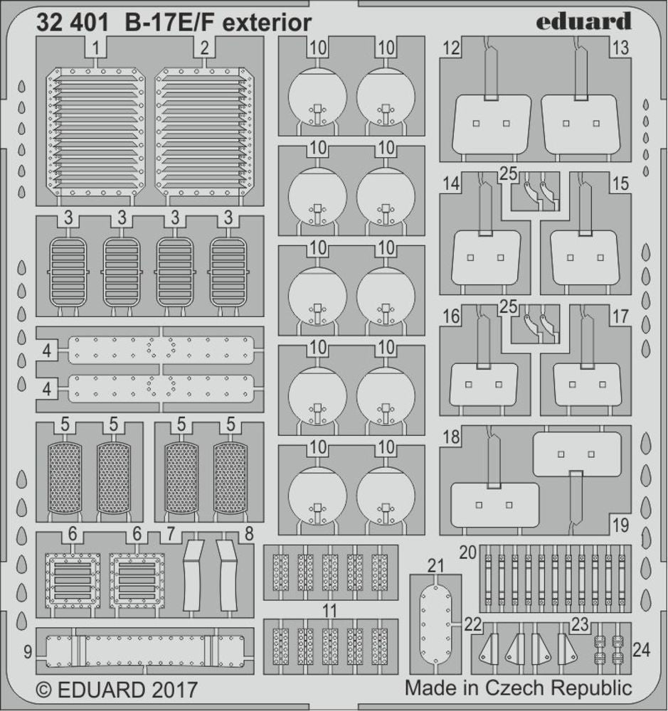 B-17E/F exterior for HKM