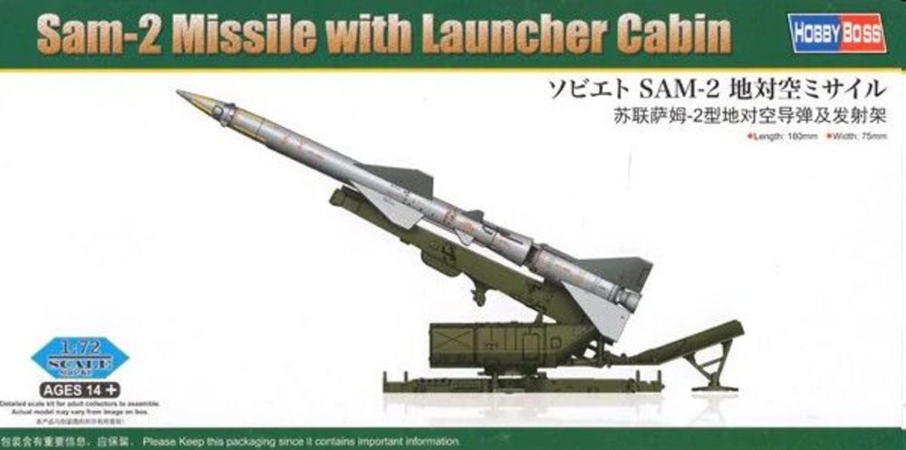 Sam-2 Missile with Launcher Cabin