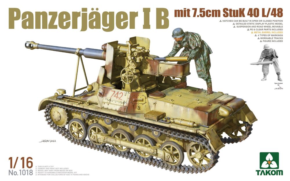 Panzerj��ger I B mit 7,5cm StuK 40 L/48