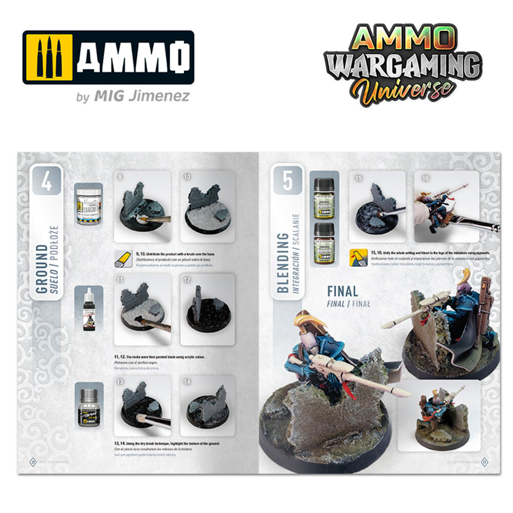 AMMO WARGAMING UNIVERSE Book 11 ��� Create your own Rocks (Multilingual Book)