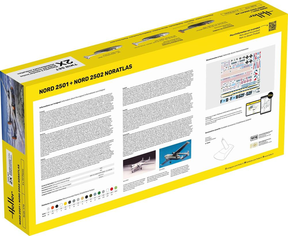 STARTER KIT Twin Set Nord 2501 + Nord 2502 Noratlas