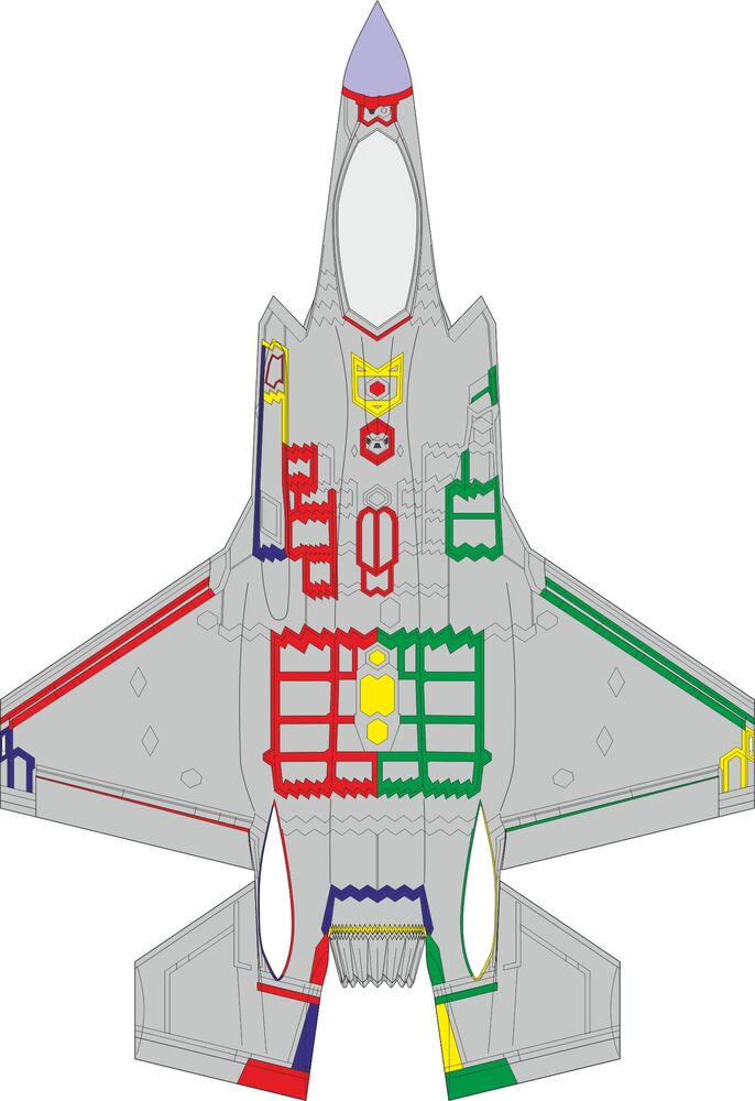 F-35A RAM panels early 1/72 TAMIYA