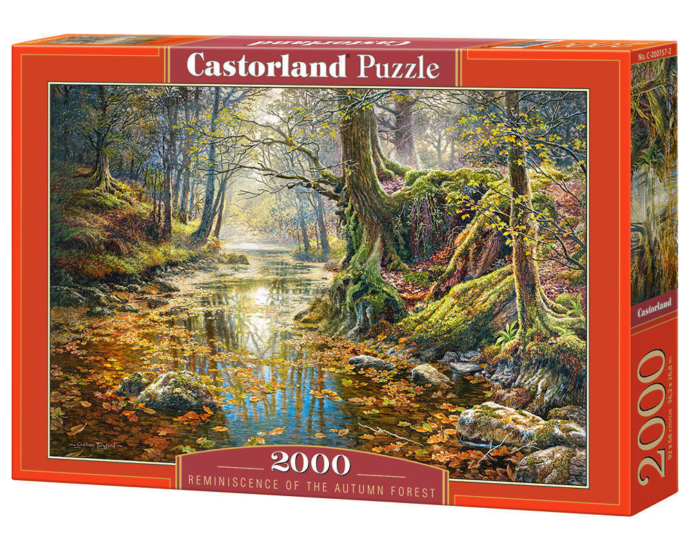 Reminiscence of the Autumn Forest, Puzzle 2000 Teile