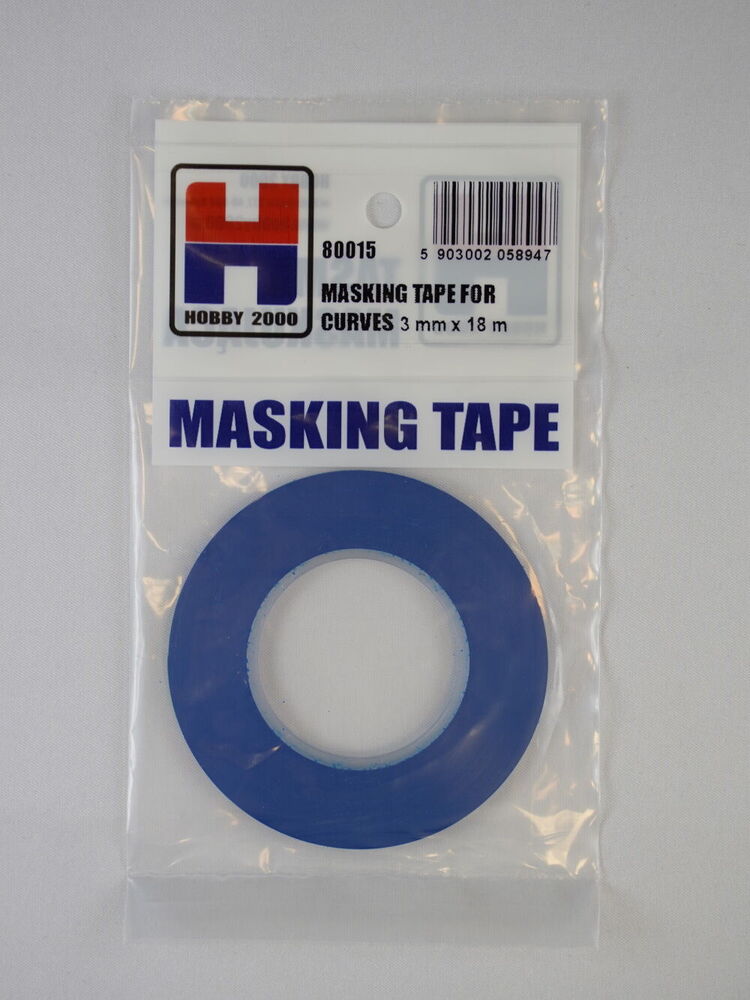 Masking Tape For Curves 3 mm x 18 m