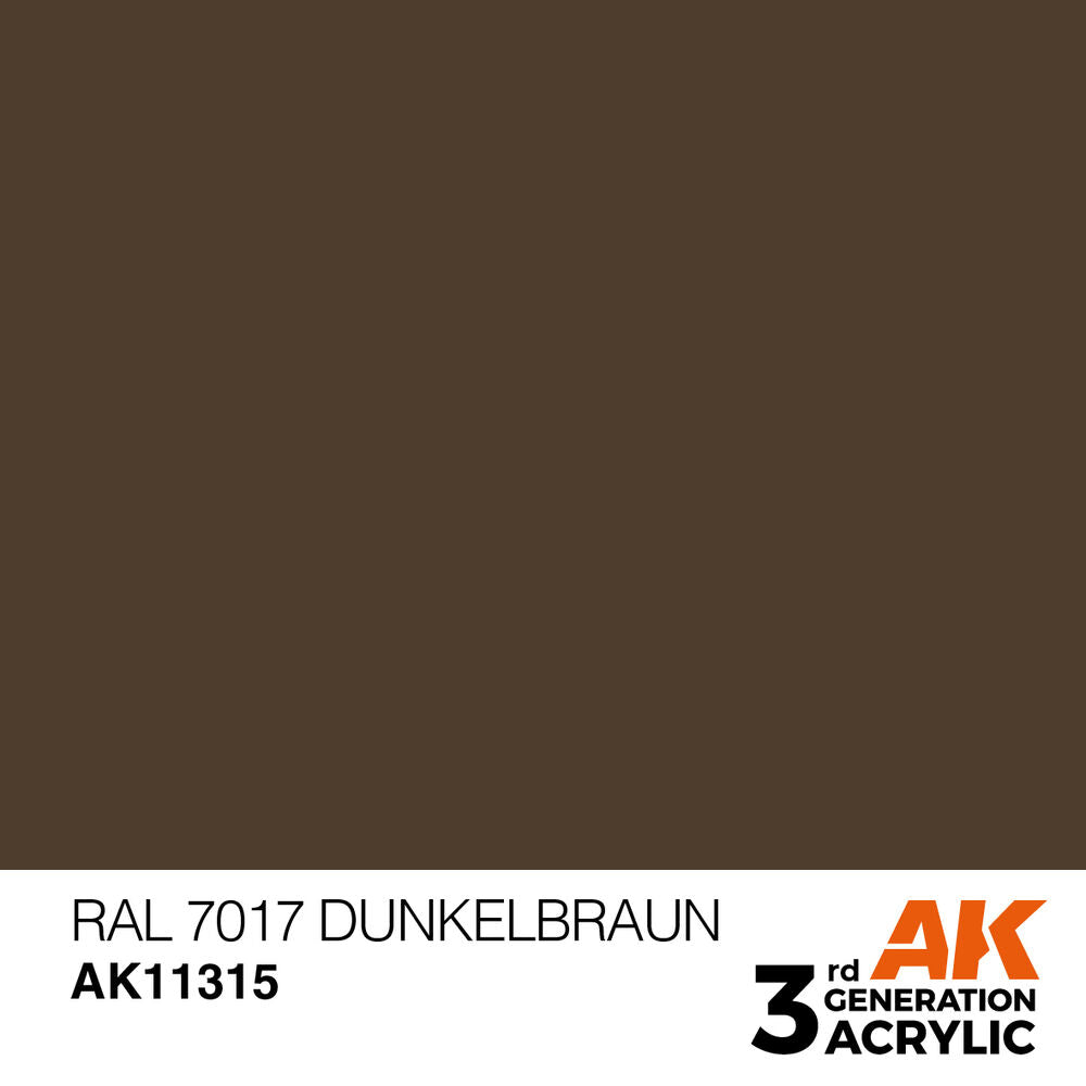 RAL 7017 Dunkelbraun