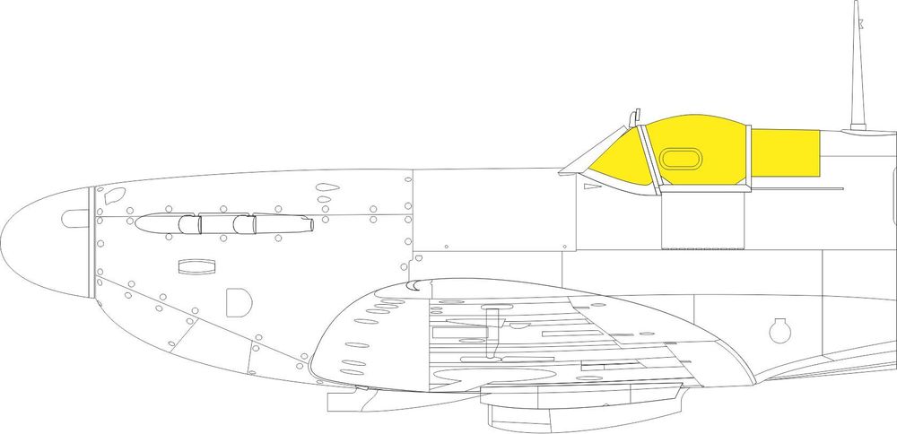 Spitfire Mk.V TFace 1/48 for EDUARD