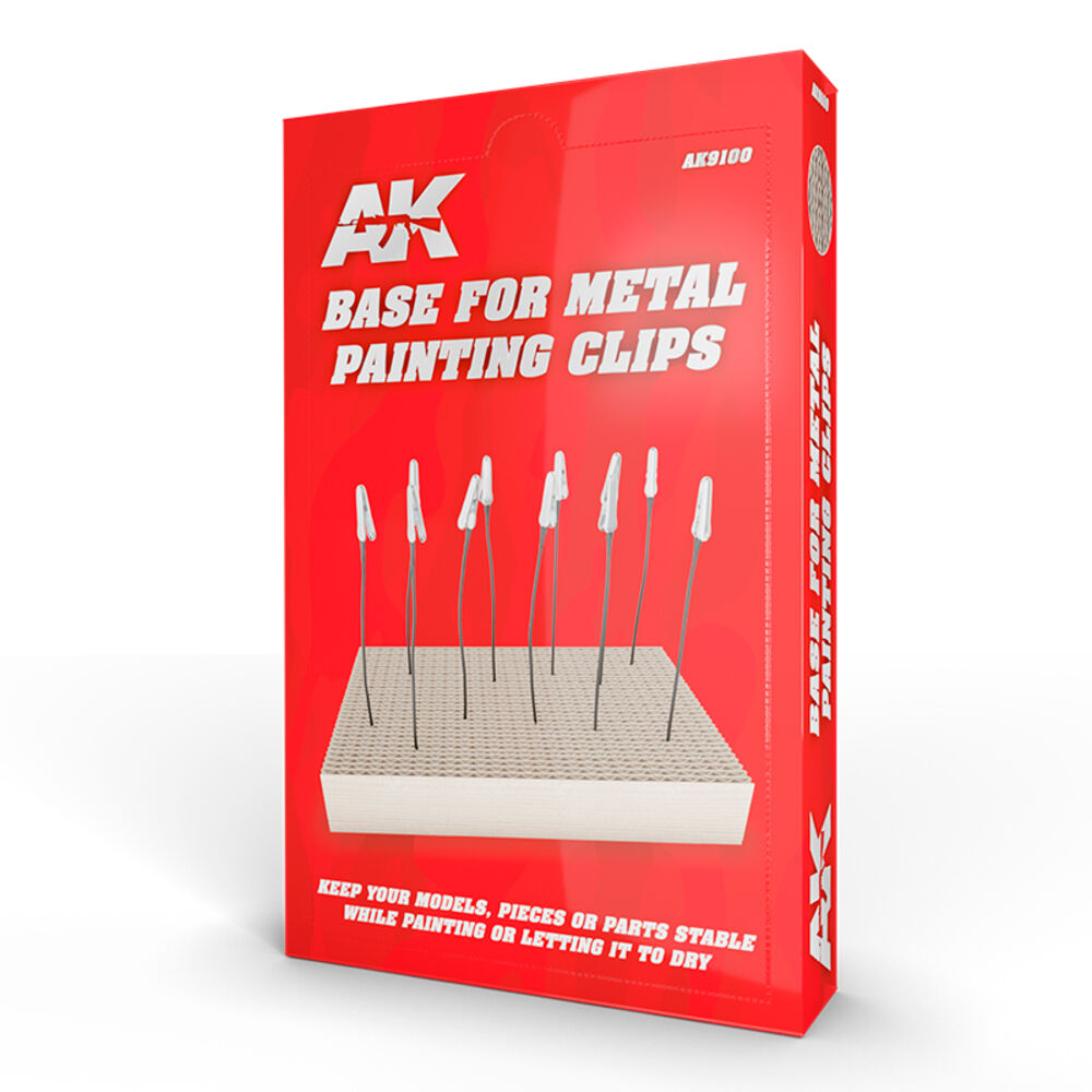 BASE FOR METAL PAINTING CLIPS"