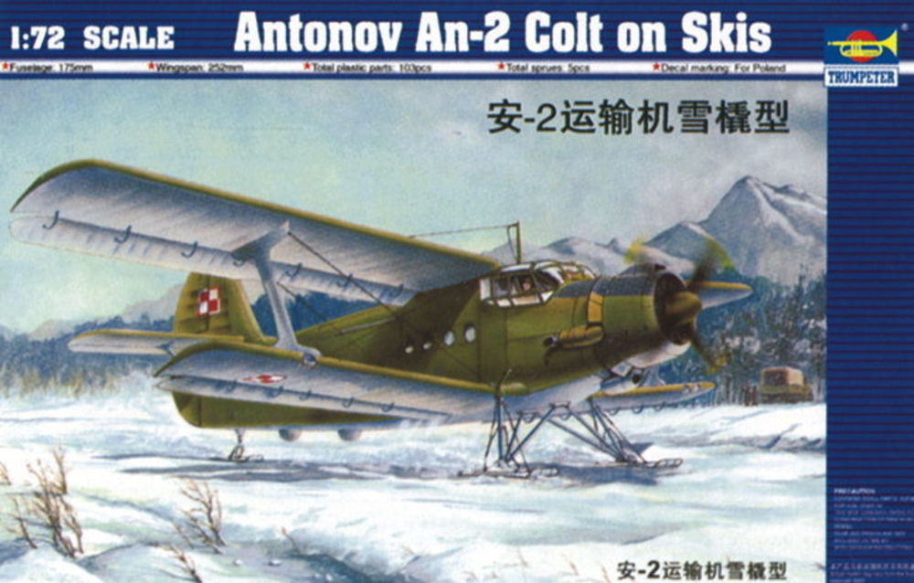 Antonov An-2M Colt mit Kufen