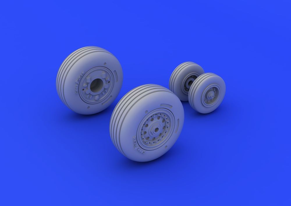 F-4J wheels for Academy