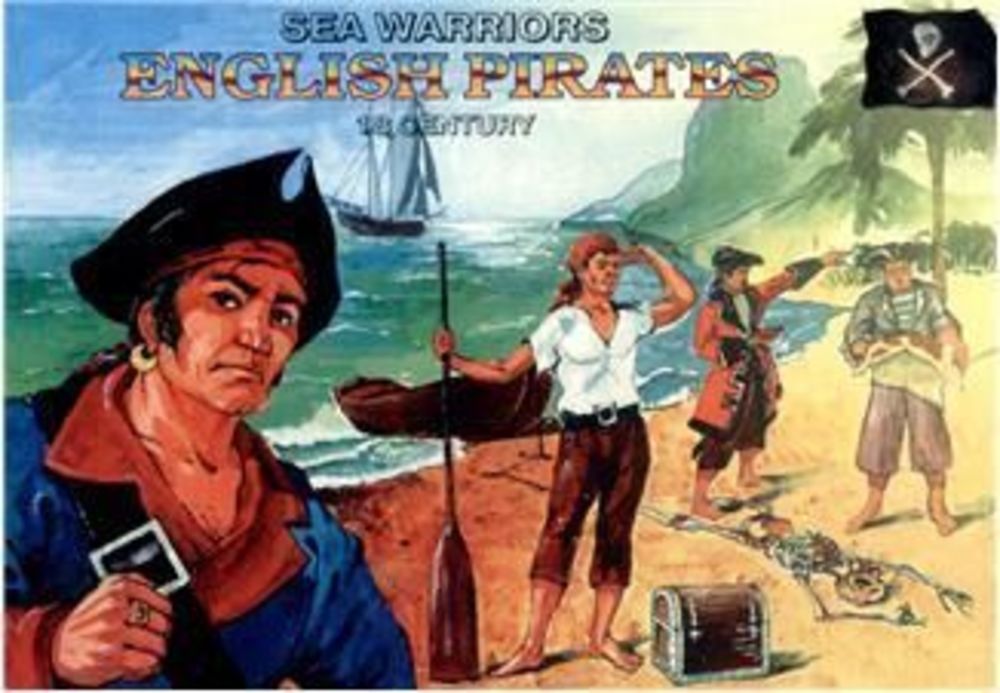 English pirates, 18. Jahrhundert