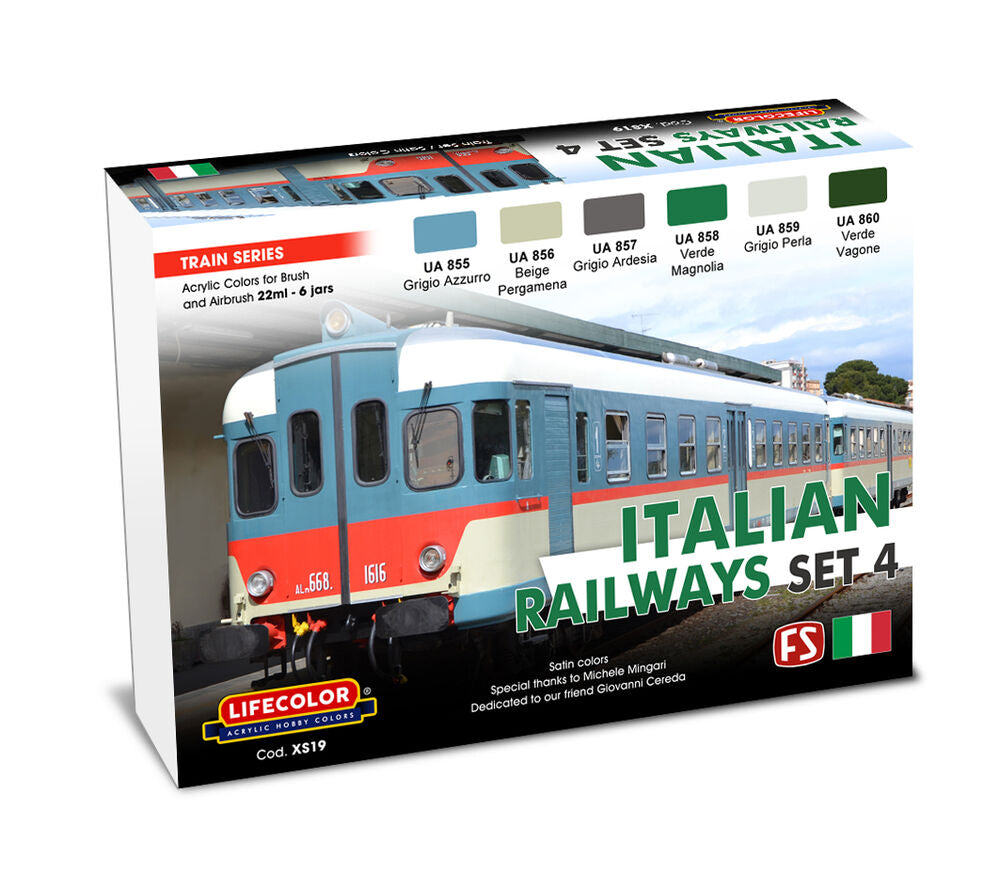 Italian Railways Set # 4 6 x 22 ml