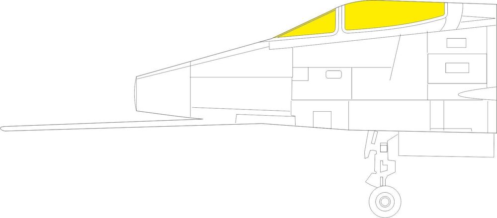 F-100C TFace 1/32 for TRUMPETER