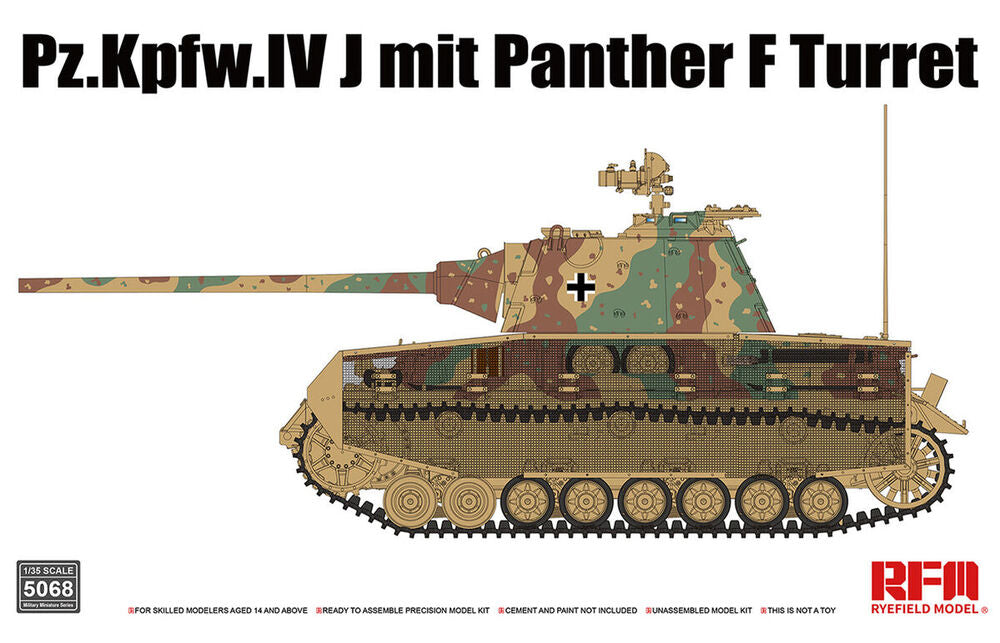 Pz.Kpfw.IV J mit Panther F Turret