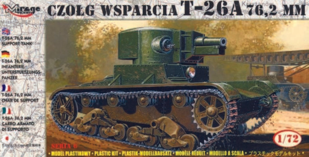 Leichter Panzer T-26 A 76,2 mm