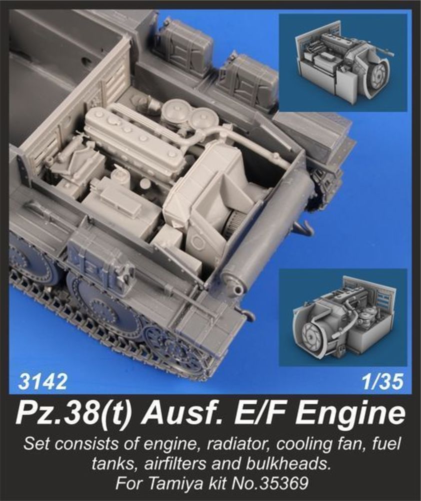 Pz.38(t) Ausf. E/F Engine Set