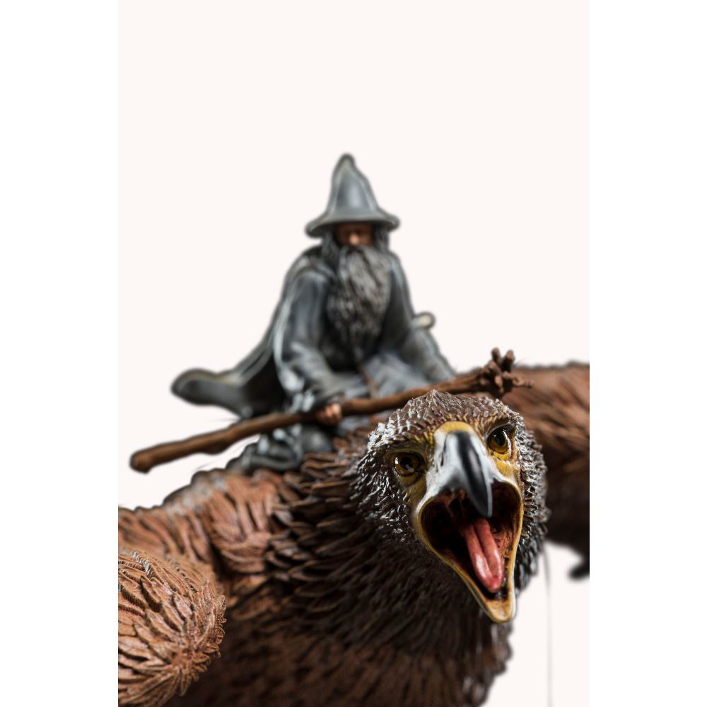 Weta Workshop The Lord of the Rings - Gandalf on Gwaihir Figure Mini